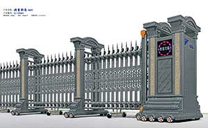 鋁合金伸縮門 - 歐雷斯盾A605鋁合金伸縮門