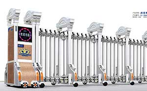 鋁合金伸縮門 - 歐雷斯盾A616鋁合金伸縮門