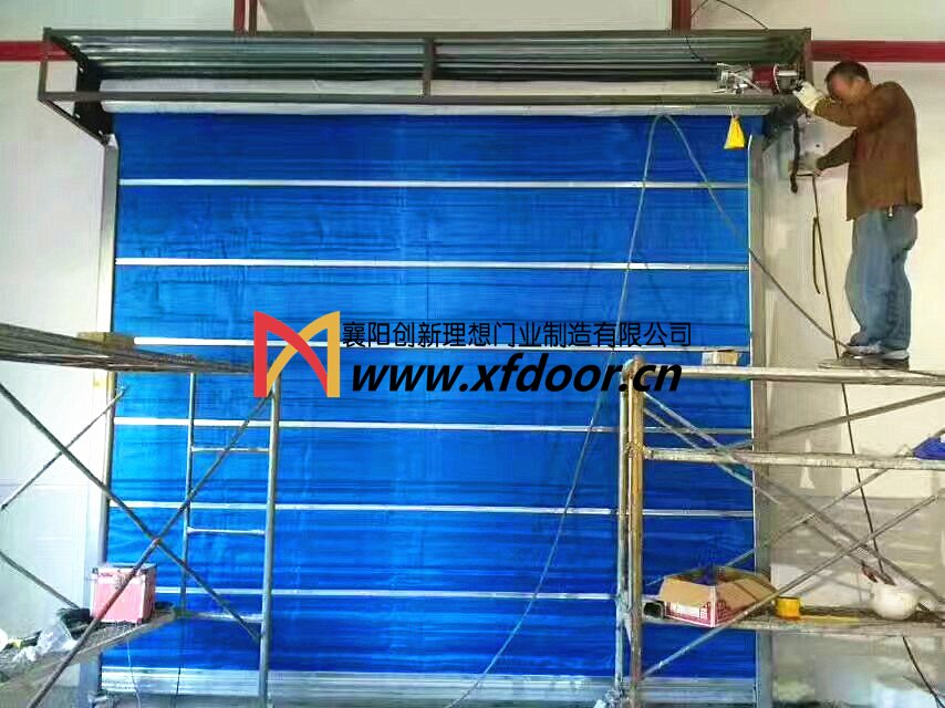 孝感市嘉航酒店特級(jí)無(wú)機(jī)布防火卷簾門(mén)案例 - 中出網(wǎng)-智能出入口與停車(chē)充電門(mén)戶