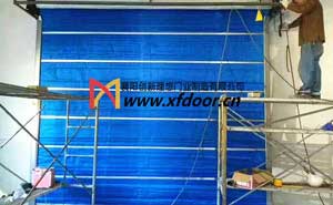 孝感市嘉航酒店特級(jí)無(wú)機(jī)布防火卷簾門案例 - 中出網(wǎng)-智能出入口與停車充電門戶