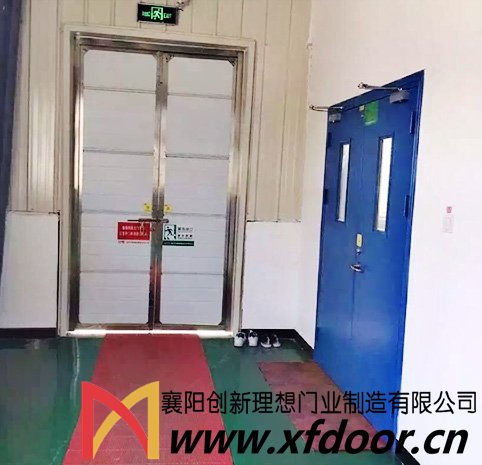 惠州億緯鋰能股份有限公司工業(yè)平開門案例 - 中出網-智能出入口與停車充電門戶