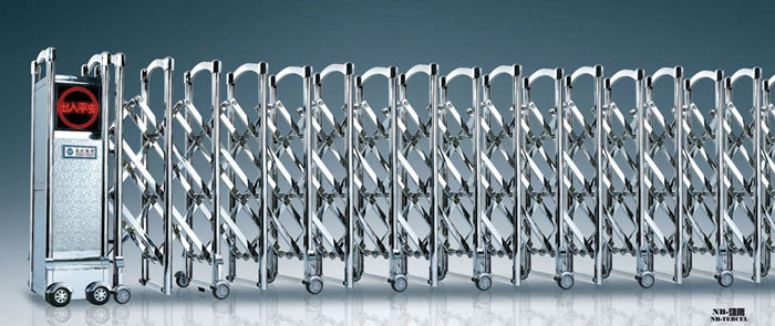 NB-雄鷹不銹鋼伸縮門