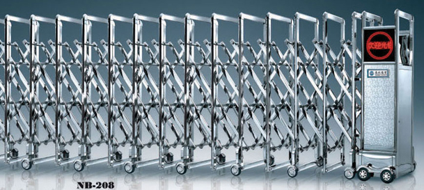 NB-208不銹鋼伸縮門
