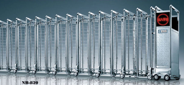 南北德信NB-820不銹鋼伸縮門