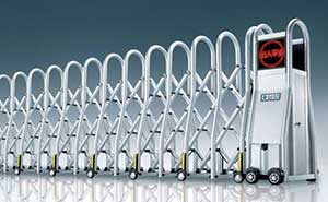 鋁合金伸縮門 - 曲美-Y鋁合金伸縮門