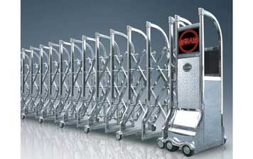 不銹鋼伸縮門(mén) - NB-209不銹鋼伸縮門(mén)