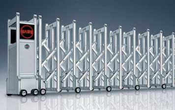 鋁合金伸縮門(mén) - NB-A318鋁合金伸縮門(mén)