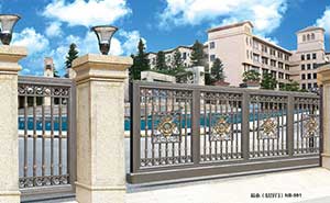 鋁藝大門 - 福泰（懸浮門）NB-991