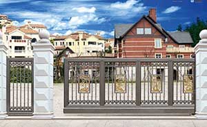 鋁藝大門(mén) - 福泰（懸浮門(mén)）NB-992