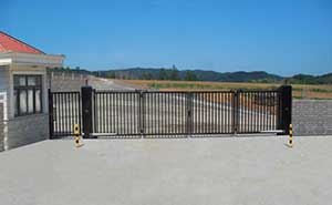 遼寧撫順某公司無(wú)軌懸浮門(mén)工程案例