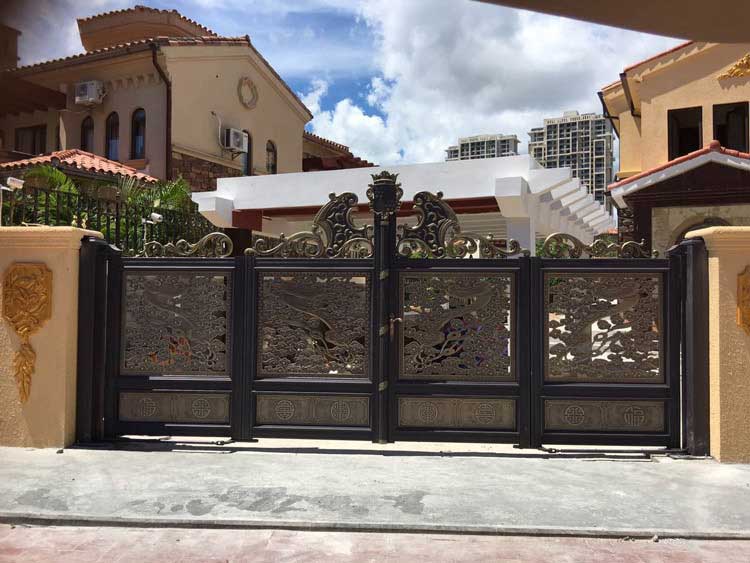 三亞市別墅鋁藝965 - 中出網(wǎng)-智能出入口與停車充電門戶