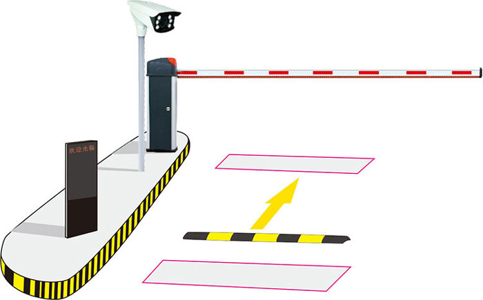 立柱式1車牌識別系統