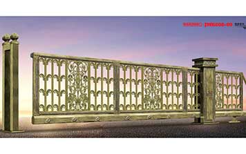 鋁藝懸浮庭院大門608-09