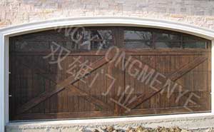 北美風(fēng)情實木車庫門