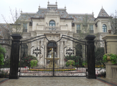 平開(kāi)式庭院門