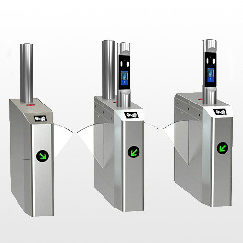 人臉識別閘機圓柱款(翼閘)