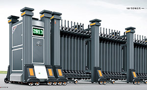 鋁合金伸縮門 - 168守護(hù)神五號(hào)鋁合金伸縮門