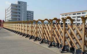 遼寧撫順石油機(jī)械有限責(zé)任公司伸縮門(mén)工程案例