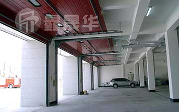 豪華翻板車庫門