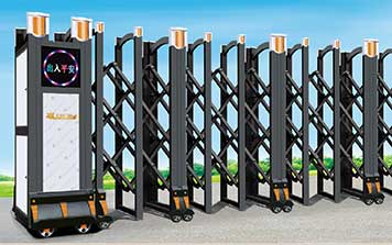 鋁合金電動(dòng)伸縮門