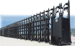 鋁合金伸縮門 - 東方神韻-H鋁合金伸縮門