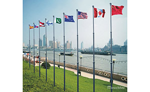 旗桿 - 鋁合金電動(dòng)旗桿Q800-G