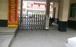 咸陽中國人壽保險(xiǎn)電動(dòng)伸縮門案例