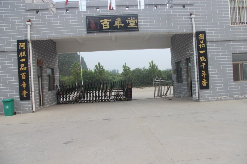 百年堂阿膠伸縮門案例 - 中出網(wǎng)-智能出入口與停車充電門戶