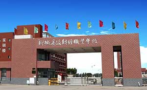 聊城高級(jí)財(cái)經(jīng)學(xué)校電動(dòng)伸縮門案例 - 中出網(wǎng)-智能出入口與停車充電門戶