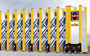 現(xiàn)代一號鋁合金伸縮門