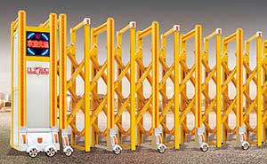 現(xiàn)代三號鋁合金伸縮門