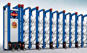 現(xiàn)代八號鋁合金伸縮門