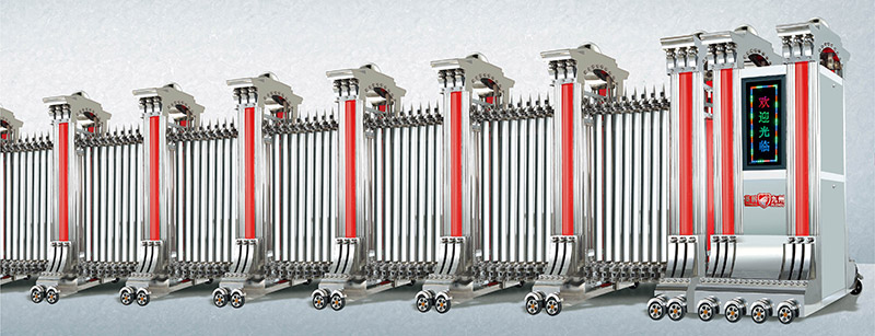 羅馬復(fù)興一號(hào)鋁合金伸縮門(mén)