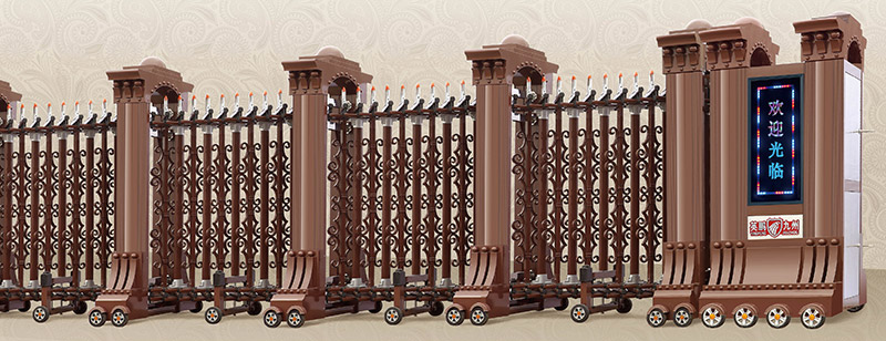 羅馬之輝二號(hào)鋁合金伸縮門(mén)