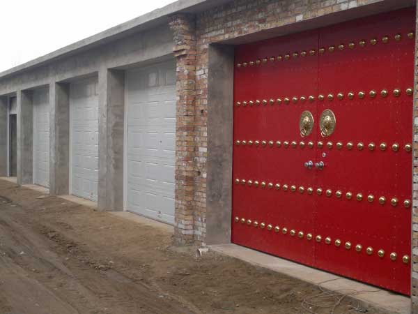 彩鋼板車門車庫門