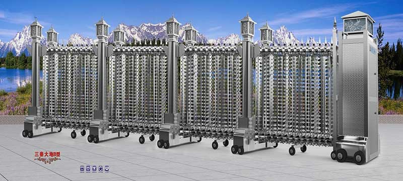 三秦大地B型電動伸縮門