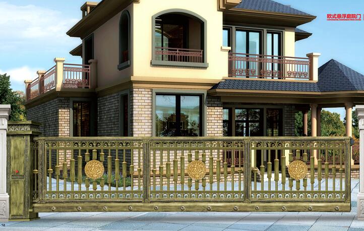 鋁藝懸浮庭院大門