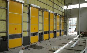 長(zhǎng)春市新華印刷廠快速門案例 - 中出網(wǎng)-智能出入口與停車充電門戶