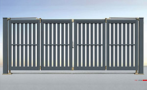 電動折疊門 - 雙開懸浮折疊門