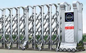 不銹鋼伸縮門 - 雷客薩斯C-SSCL-J1346不銹鋼伸縮門