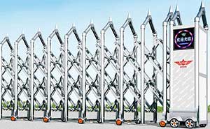 不銹鋼伸縮門 - 亮劍D(不銹鋼)-SSCL-J1724不銹鋼伸縮門