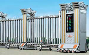 不銹鋼伸縮門(mén) - 門(mén)王D-SSCL-J1302不銹鋼伸縮門(mén)