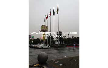 錐形手動(dòng)內(nèi)置式旗桿