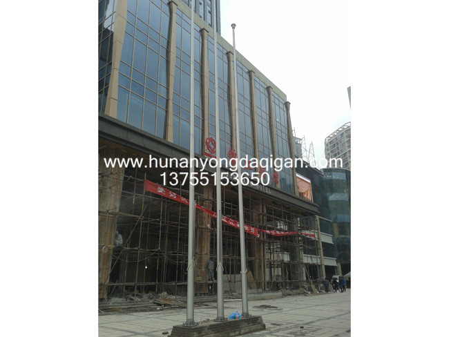 錐形電動內(nèi)置式旗桿