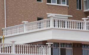 北京首開萬科臺湖新城護欄案例 - 中出網(wǎng)-智能出入口與停車充電門戶