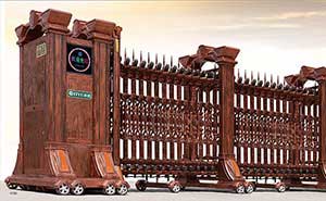 鷹騰909-A鋁合金伸縮門