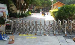 柳州市馬鞍山公園電動門案例 - 中出網(wǎng)-智能出入口與停車充電門戶