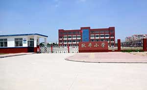 耿井小學(xué)伸縮門案例 - 中出網(wǎng)-智能出入口與停車充電門戶