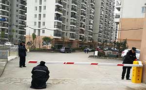 貴陽(yáng)觀山湖區(qū)金陽(yáng)保障房電動(dòng)花桿道閘案例 - 中出網(wǎng)-智能出入口與停車充電門戶