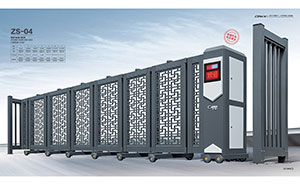 電動(dòng)折疊門 - 致尚折疊門ZS-04